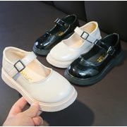2022秋冬新作    韓国風  靴 レジャー  ファッション  子供靴   単靴   柔らかい革靴 平たい口