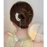 アクセサリー　ヘアアクセサリー 簪　レディース　かんざし  髪飾り  エレガント   真珠