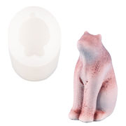 激安 キャンドル 素材レート 石膏粘土 モールド 手作り石鹸 ゴム型 UVレジン アロマ 装飾 猫