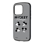 iPhone 14 Pro ディズニー/耐衝撃ケース MiA/ミッキーマウス_フェイス