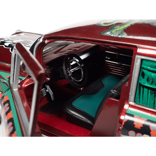 ラットフィンク ミニカー AUTO WORLD 1:18 AUTO WORLD 1:18 RAT FINK 1959 CADILLAC ELDORADO HEARESE