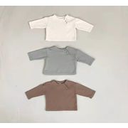 【秋冬新発売】韓国子供服 ベビー服  長袖 Tシャツ トップス 上着 男の子 女の子