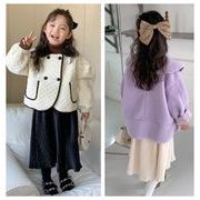 【秋冬新発売】韓国子供服 子供服 女の子 スカート 可愛い ボトムス