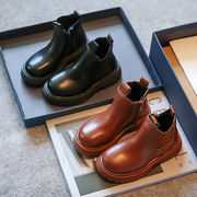 【秋冬新しい】新作 韓国風 キッズ用靴 シューズ 子供靴カジュアル ブーツ 革靴 短靴