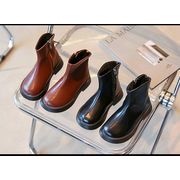 【秋冬新しい】新作 韓国風 キッズ用靴 シューズ 子供靴カジュアル ブーツ 革靴 短靴