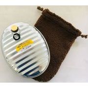 トタン湯たんぽ ブラウンカバー付2.4L MY-7205