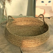 籐編み 猫小屋 冬用 猫 編み物 冬 保温 四季兼用 取り外し可能 草編み 大人気 猫つかみ板 猫小屋