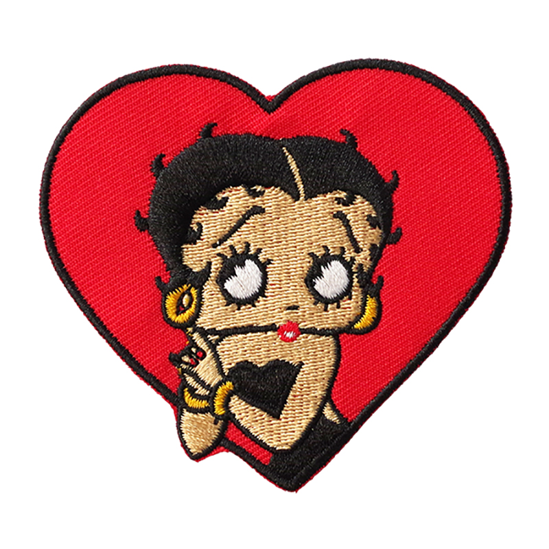 Betty Boop】ベティちゃん ワッペン パッチ 株式会社 ショー