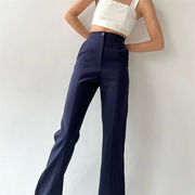 満足度99％ 韓国ファッション ストレートパンツ ロングパンツ  快適である カジュアルパンツ