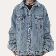 ユニセックス メンズ コート ジャケット アウター カジュアル 大きいサイズ ストリート系 渋谷風☆