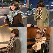 オープニング・ マフラー 保温  韓国ファッション  スカーフ  2022秋冬新作  女子