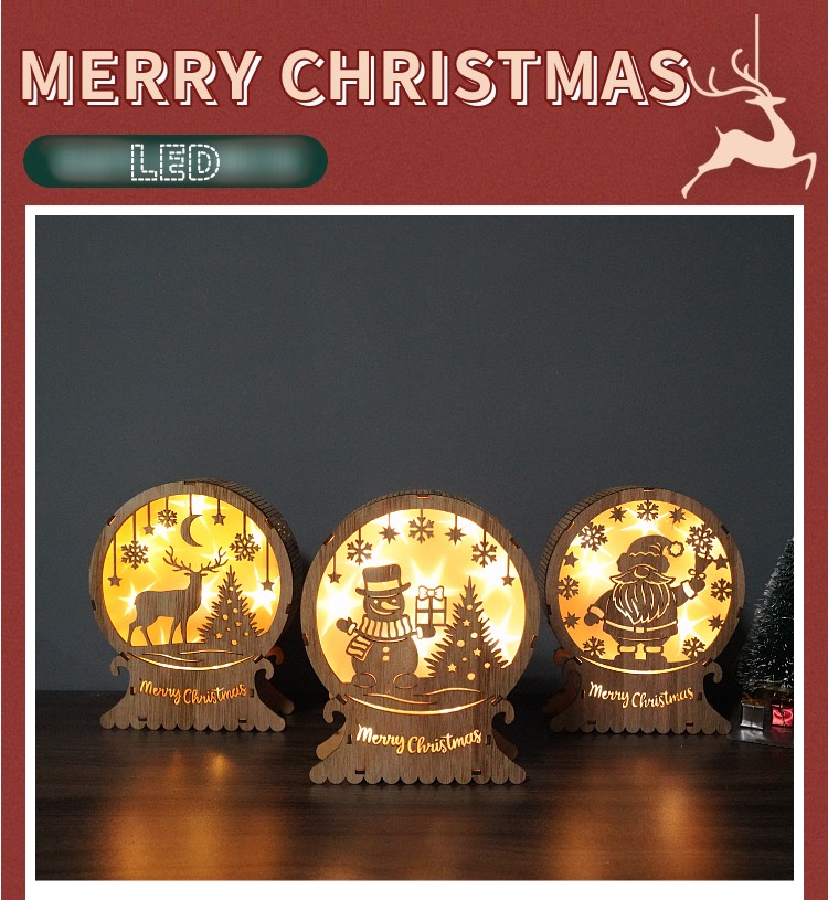 LED クリスマス イルミネーションライト キャンドル 装飾 雑貨 置き型 綺麗 ツリー サンタ ロウソク風