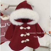 韓国子供服 コート クリスマス  子供服 裹起毛 トップス カーディガン 長袖  キッズ ベビー服 かわいい2色