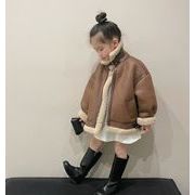 韓国子供服 コート  もふもふ かわいい  長袖  子供服 裹起毛 トップス カーディガン キッズ ベビー服