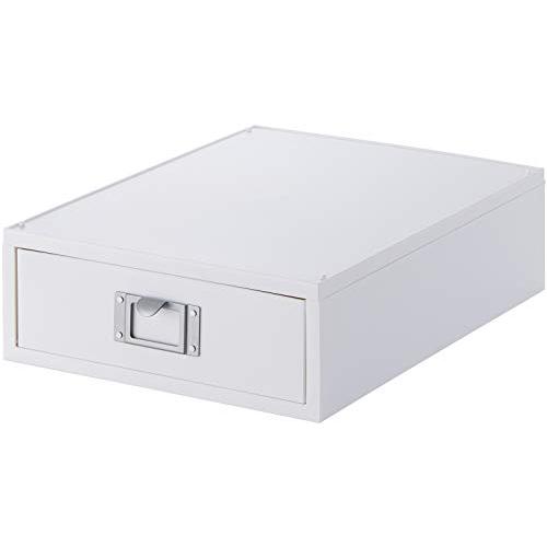 吉川国工業所 Like-it A4ファイルボックス オールホワイト LM-50 （収納ボックス）