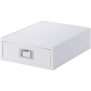 吉川国工業所 Like-it A4ファイルボックス オールホワイト LM-50 （収納ボックス）