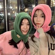 韓国で大人気バラクラバニット帽