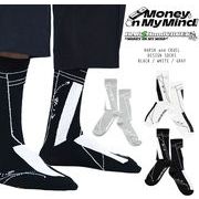 【 HARSH and CRUEL 】 DESIGN SOCKS グラフィックデザイン ソックス