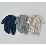 韓国子供服  子供服 ベビー服 トップス キッズ服  赤ちゃん服 長袖ロンパース 連体服 男女兼用3色