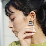 【Nothing And Others/ナッシングアンドアザーズ】Square shape Pierce