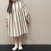 【2023早春】韓国風子供服 ベビー服 キッズ 女の子 かわいい 長袖 ワンピース　