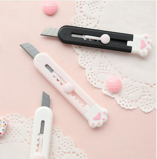 ピンク ペーパーナイフ スリムデザイン ステーショナリー 文房具 かわいいペーパーナイフ 手芸 文具