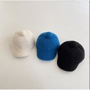 帽子 キャップ キッズ 子ども 秋冬 暖か 防寒 シンプル かわいい トレンド 人気