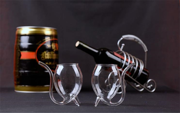 ストローカップ ビールカップ 手作り ワイングラス個性 グラス ドリンクカップ   耐熱グラス バー