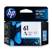 HPプリンターインク61/CH562WA/ヒューレット・パッカード純正インクカートリッジ/3色カラー/HPインク61