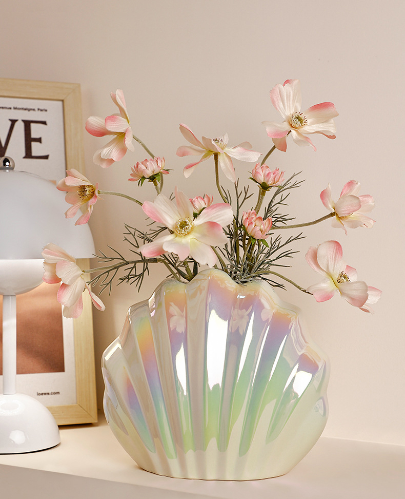 北欧 インスタ映え 花瓶 シェル デザイン オブジェ レストラン装飾