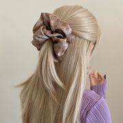 【大人可愛く】韓国  シュシュ  髪飾り  ヘアゴム   ins 花柄