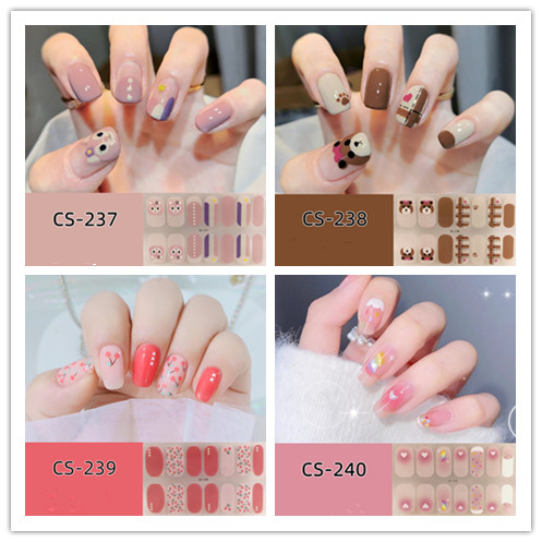 ネイルパーツ クマ ハート 6→ネイルパーツ 14個 ハート クマ ストーン