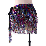 春新品 ベリーダンス衣装 インドダンス ヒップスカーフ コスチューム スパンコール タッセル 全3色