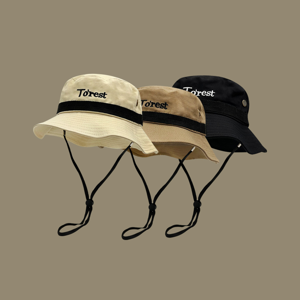 漁夫帽　帽子　バスケットハット　春夏　薄手　紫外線対策　折りたたみ　韓国ファッション　男女兼用