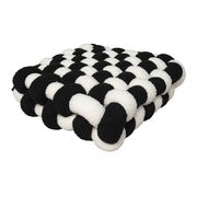 新しいデザイン INSスタイル クッション 装飾 シンプル ソファーの背もたれ 抱き枕 角枕 編み物