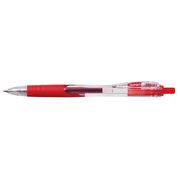 ゼブラ なめらか油性ボールペン スラリ0.7 赤 BN11-R