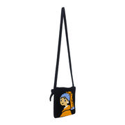新作イヤリング少女ニット斜め掛けバッグショルダー携帯バッグ韓国風ミニ編みバッグ毛糸バッグ