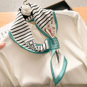 チャイナタイスカーフ　15*75cm  ヘアーバンド　 夏　ベルト リボン　韓国ファッション