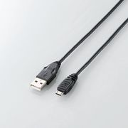 【特価0307】タブレットPC用USB2.0ケーブル/A-microB/1.0m/ブラック TB-AMB10BK