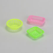 おままごと ミニプラスチックバスケット  撮影用小道具 おもちゃアクセサリー子供用