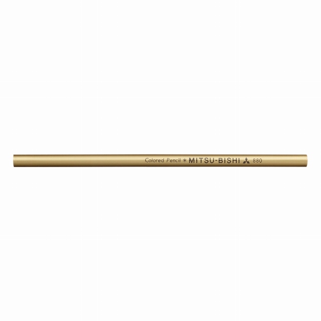 三菱鉛筆 色鉛筆880 金色 K880.25