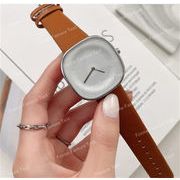 腕時計　時計　男女兼用　無地　韓国風　シンプル　学生用　アナログ時計　  ファッション