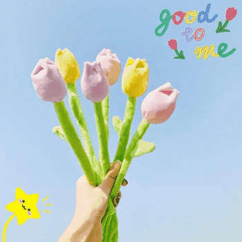 大型額装 壁掛け ケーキプレート チューリップブーケ 飾り皿 オブジェ