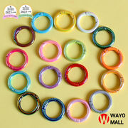 25mm キーホルダー金具   ハンドメイド キーリング アクセサリー DIY 手芸用品