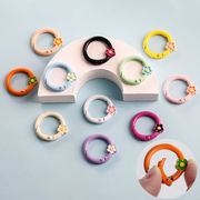 新入荷 キーホルダー金具   ハンドメイド キーリング アクセサリー DIY 手芸用品