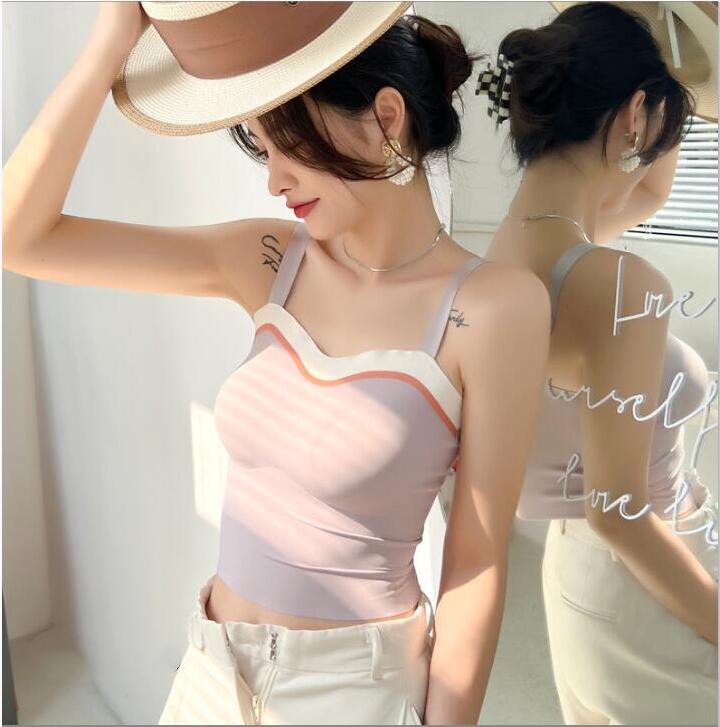 韓国風　 サスペンダー　新しい夏 胸パッド付きサスペンダー，ファッションサスペンダー　★L-XL