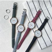 腕時計　時計　レディース　無地　韓国風　シンプル　学生用　ファッション
