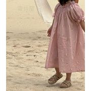2023夏服新作 子供服 可愛い ベビー服 ブラウス 韓国子供服  ワンピース 韓国風 90-150