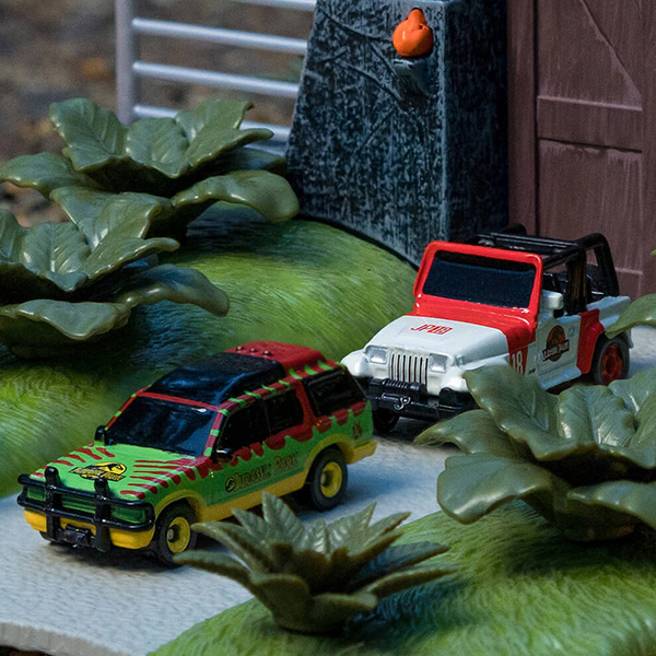 ジュラシックパーク　Jurassic Park ジオラマNano Scene Jada Nano Scene: Jurassic Park 30th Anniversary Diorama