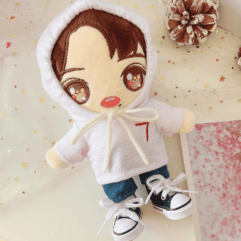 着せ替えぬいぐるみ ミニドール 着せ替え服 ぬいぐるみ用服 アイドル衣装 無属性ぬい玩具 デニム 服セット